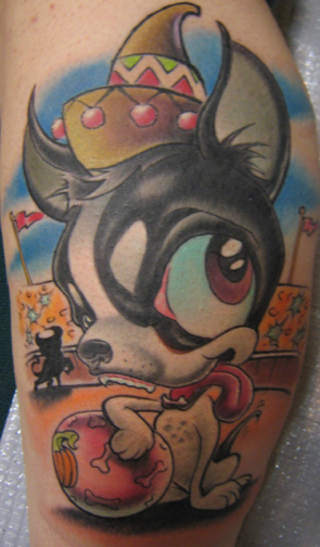 Looking for unique  Tattoos? mexie-dog tattoo
